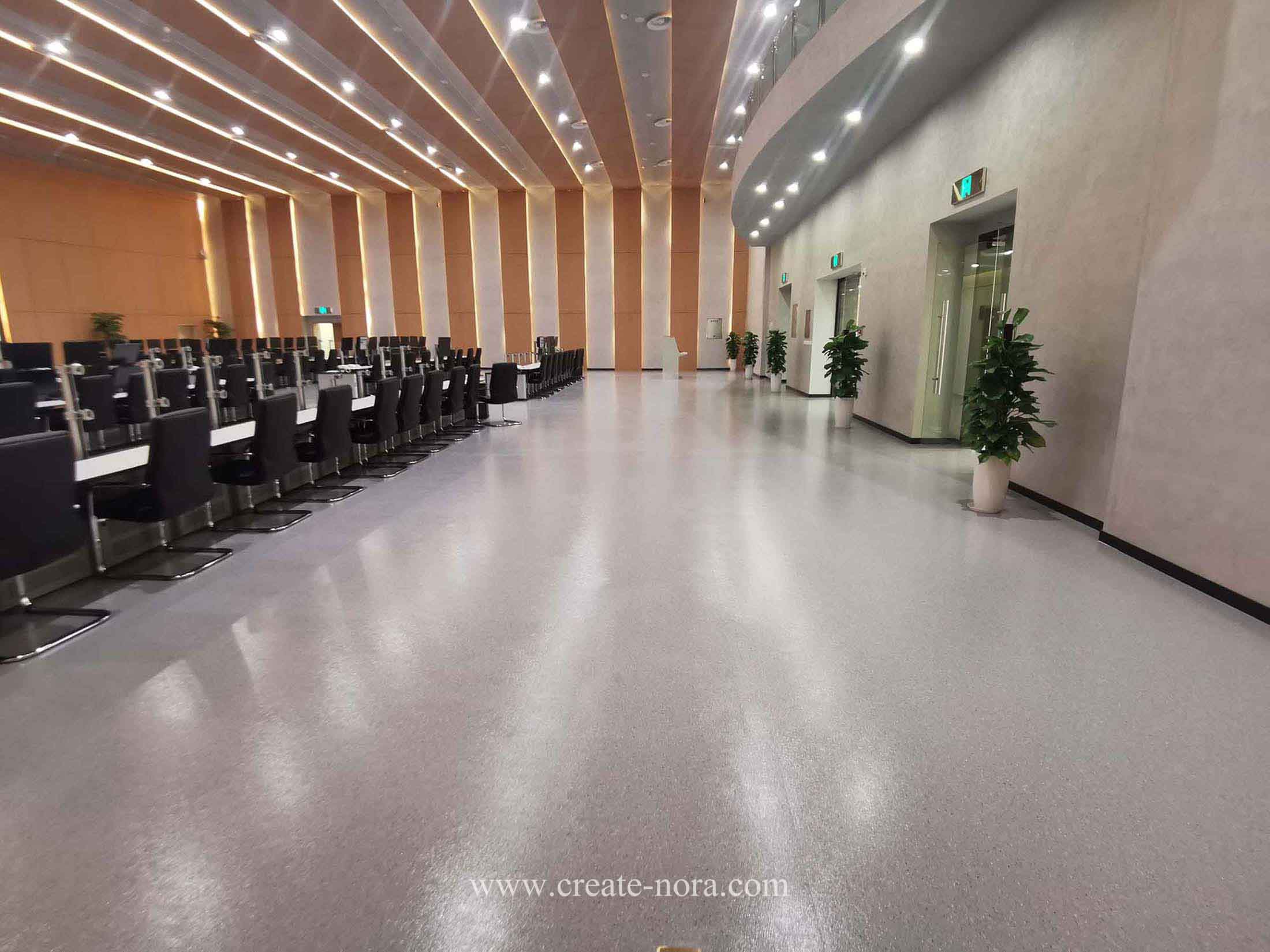 the photo of nora rubber flooring in Sinopec Chongqing SVW Chemical Co.,Ltd. 11